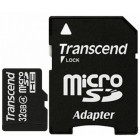 Transcend MicroSD 32Gb (SD adapter ) TS32GUSDHC4